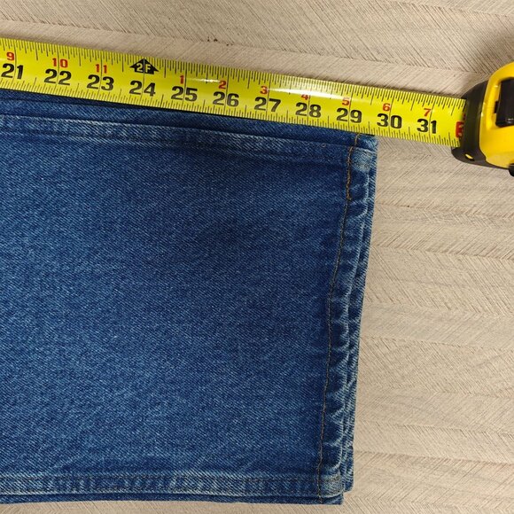 Sears Roebucks Vintage Jeans 40x30 Men's Blue Denim 100% Cotton Straight Leg NEW - Picture 8 of 8